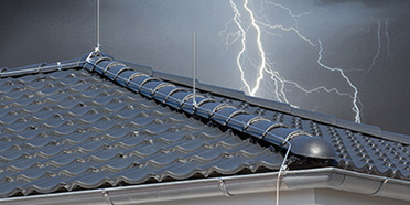 Äußerer Blitzschutz bei Elektro-Tautenhahn in Leuna OT Kötzschau